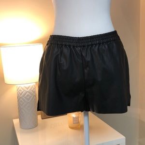 Pleather Shorts! Never worn!